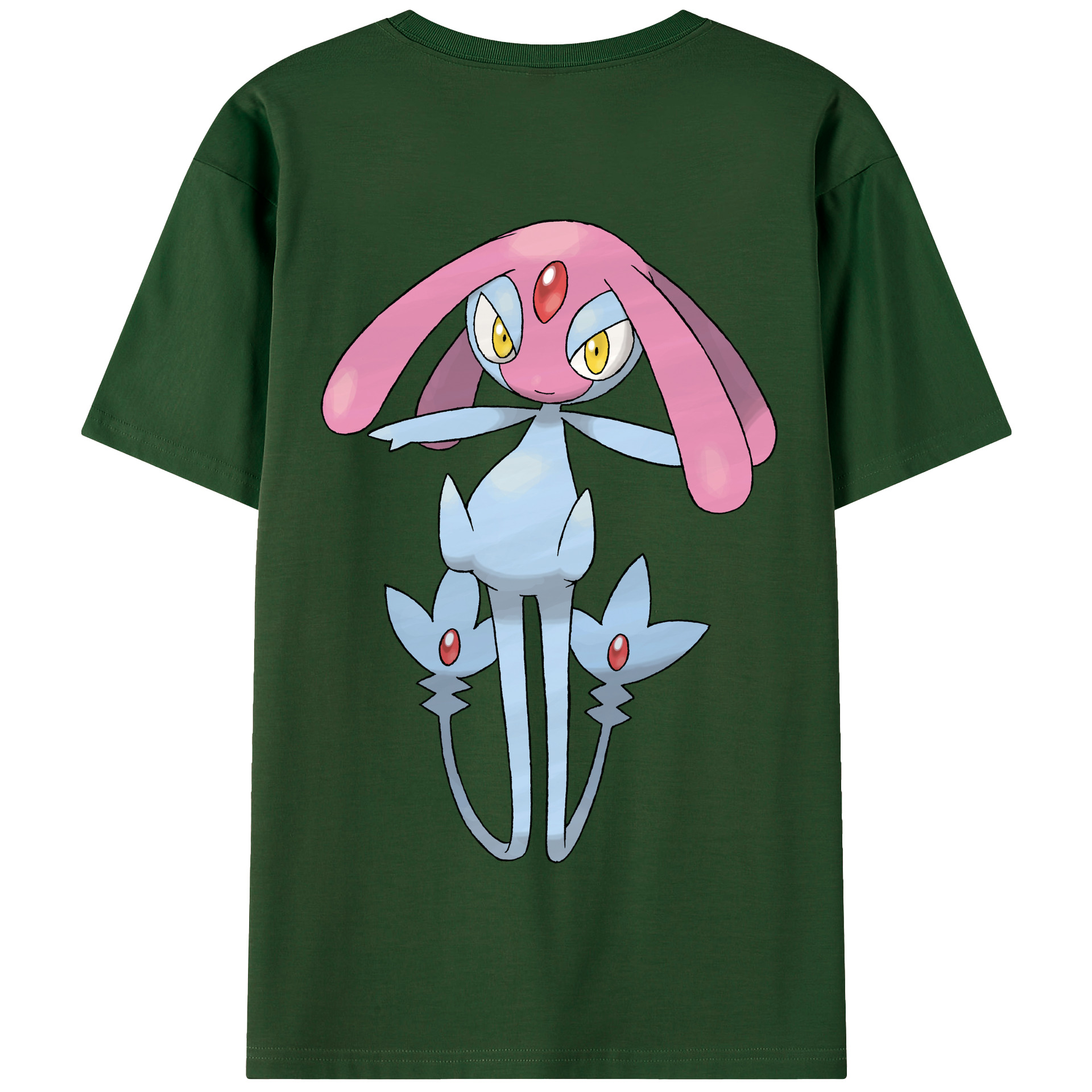 （画像用） ポケットモンスター Pokémon 綿100％半袖Tシャツ（背面プリント）